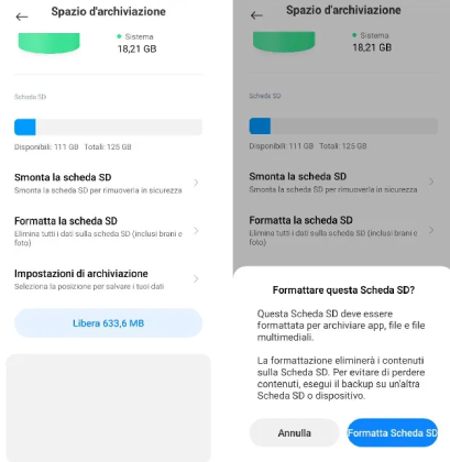delete sd card on different devices 1