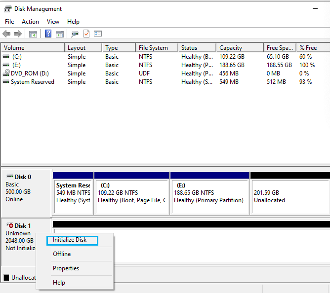 fix ssd not recognized 1