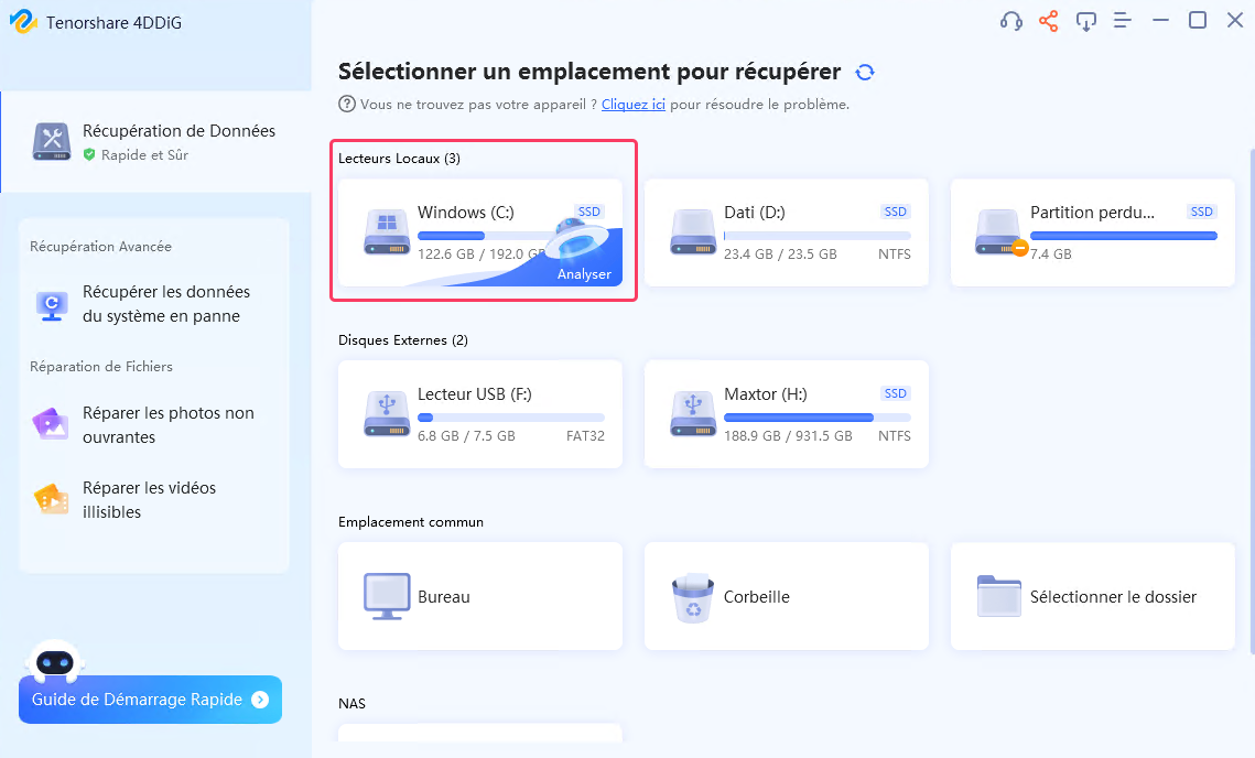 run 4DDIG data recovery