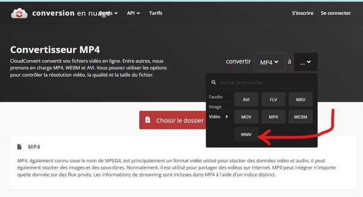 convert unsupported video format to wmv to fix 0xc00d3e8c error-1