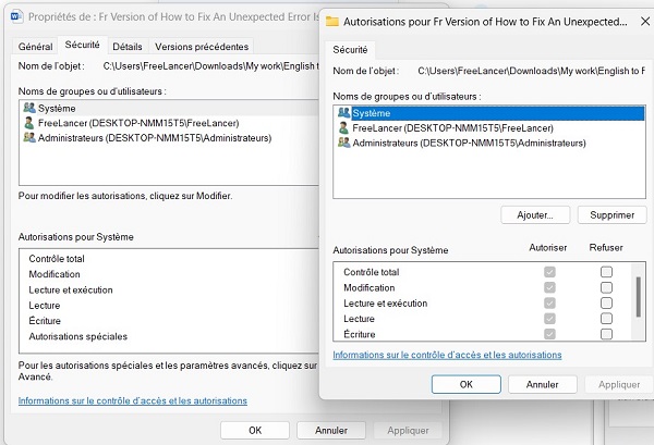 ensure you have the specific permission