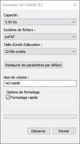 tap on the start icon