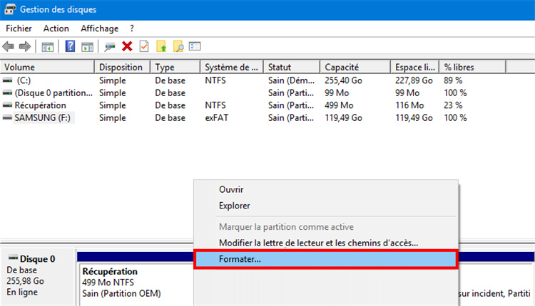 Onet - Windows n'a pas pu effectuer le formatage - Clé USB Beaucoup  d'utilisateurs recevez l'erreur que Windows n'a pas pu effectuer le  formatage, quand ils essaient de formater leur clé USB