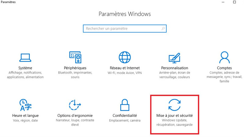 Bouton de sécurité