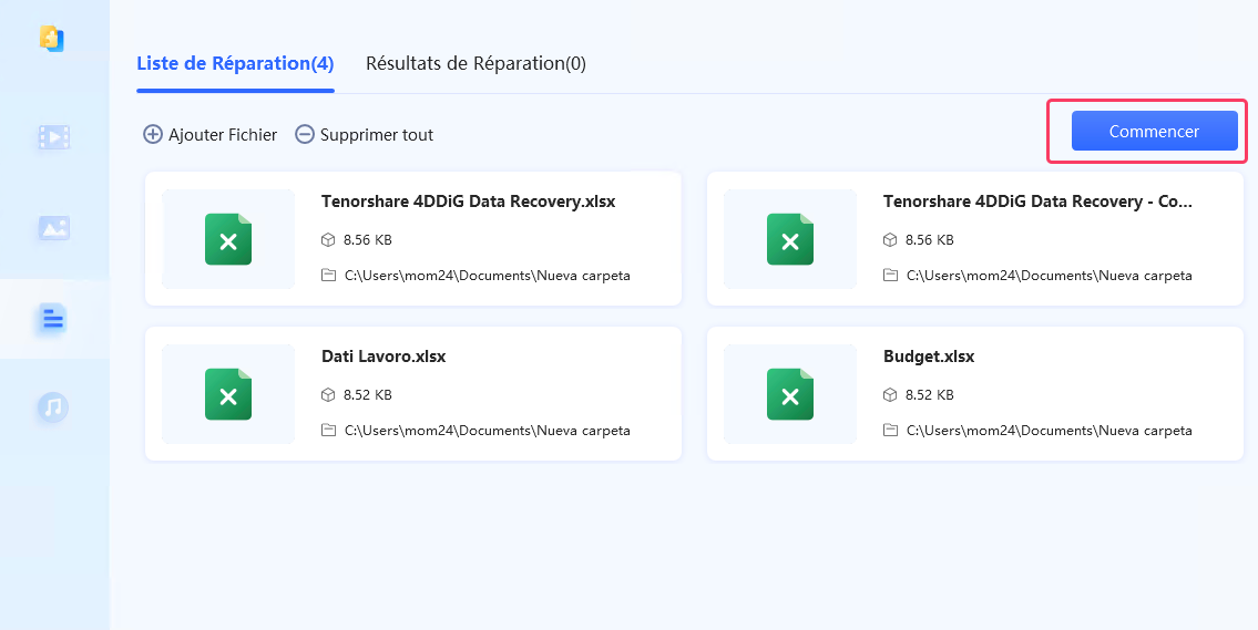 repair corrupted excel file using 4ddig file repair-2