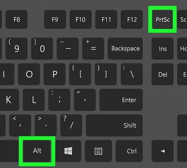 faire des captures d'écran sur windows