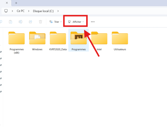 hit the view button afterward