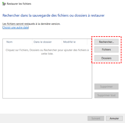 select Browse for files