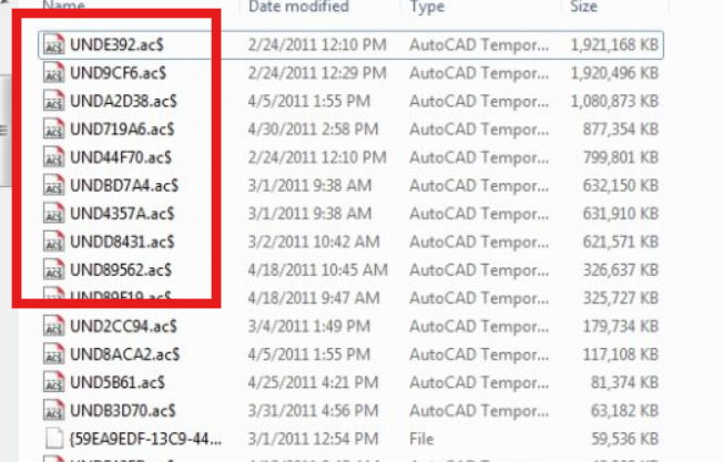 containing unsaved data