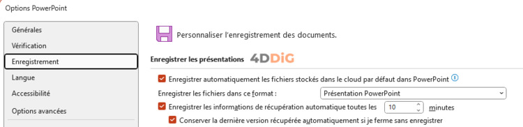recover unsaved powepoint