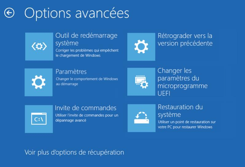 choose troubleshoot option