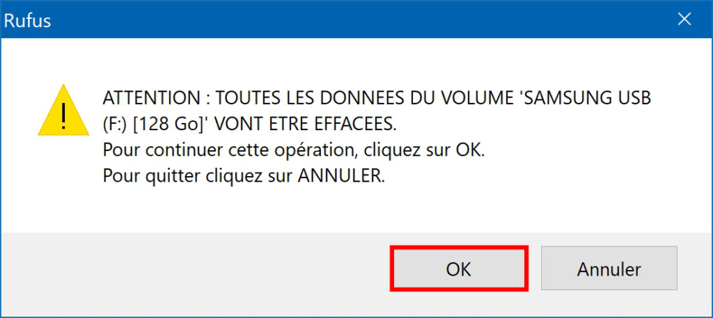 message de Rufus