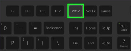 faire des captures d'écran sur windows