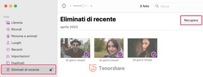 récupérer fichiers supprimés ne sont pas dans corbeille