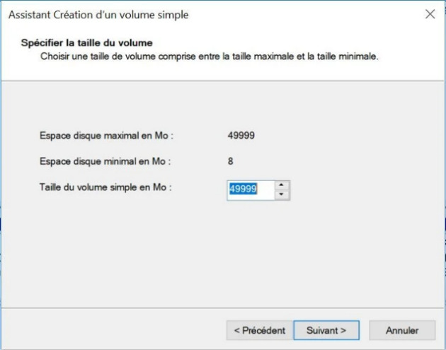 create a new partition