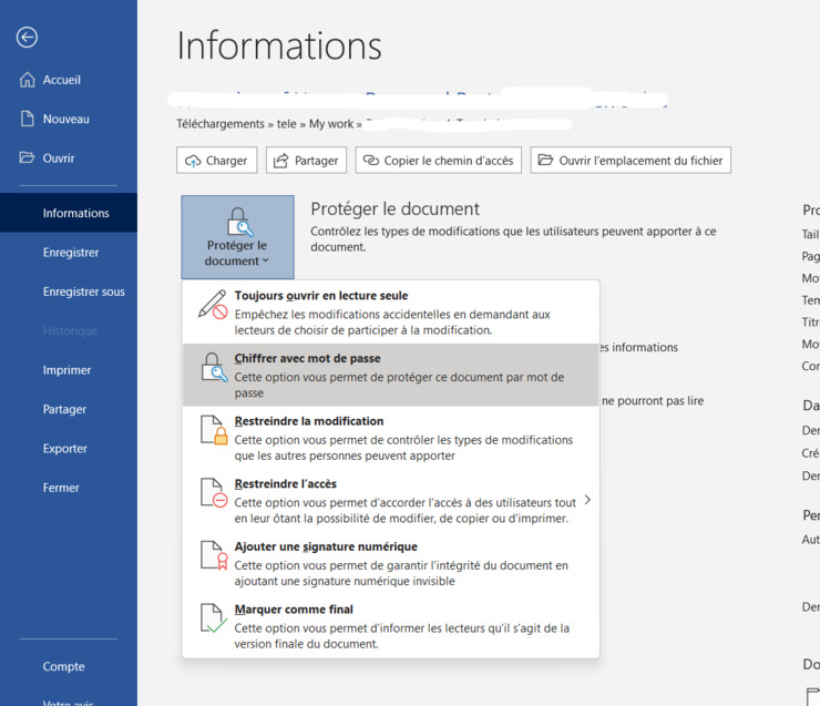 encrypt with password