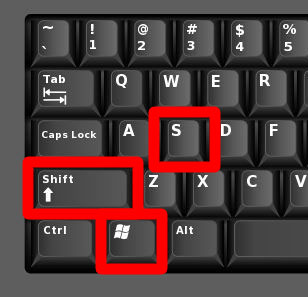 faire des captures d'écran sur windows
