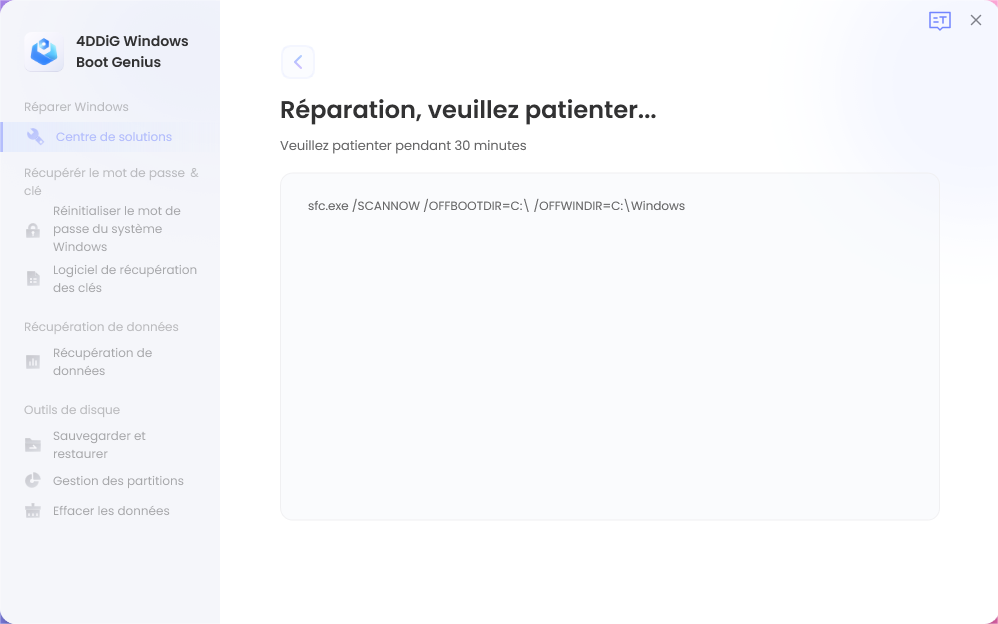 fix error code: 0xc0000001 on your PC with 4DDiG Windows Boot Genius