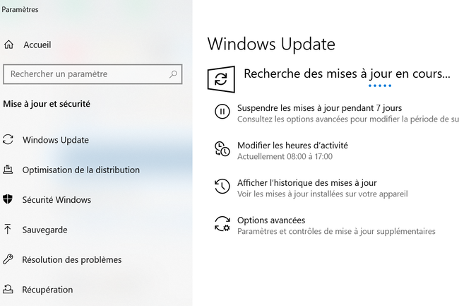 update windows