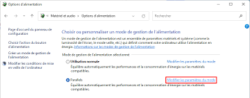 change plan settings