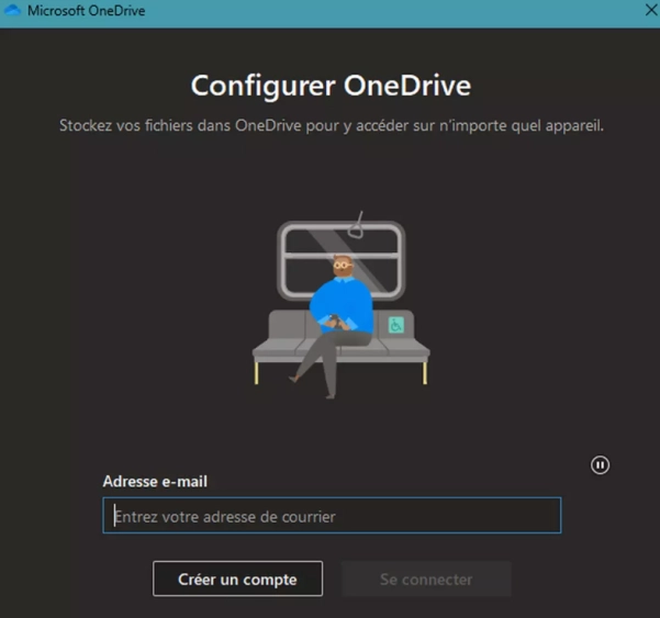 change location of onedrive folder