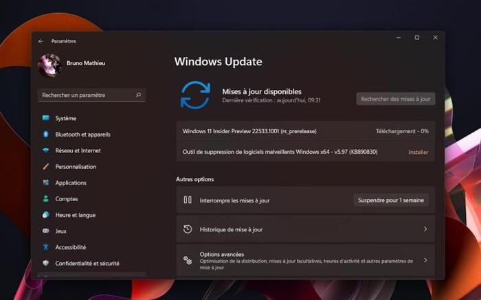press on the download & Install