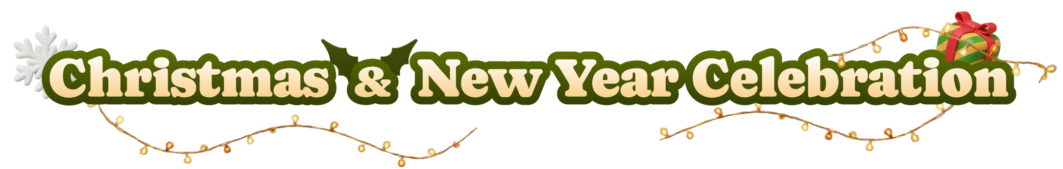 Christmas & New Year Celebration