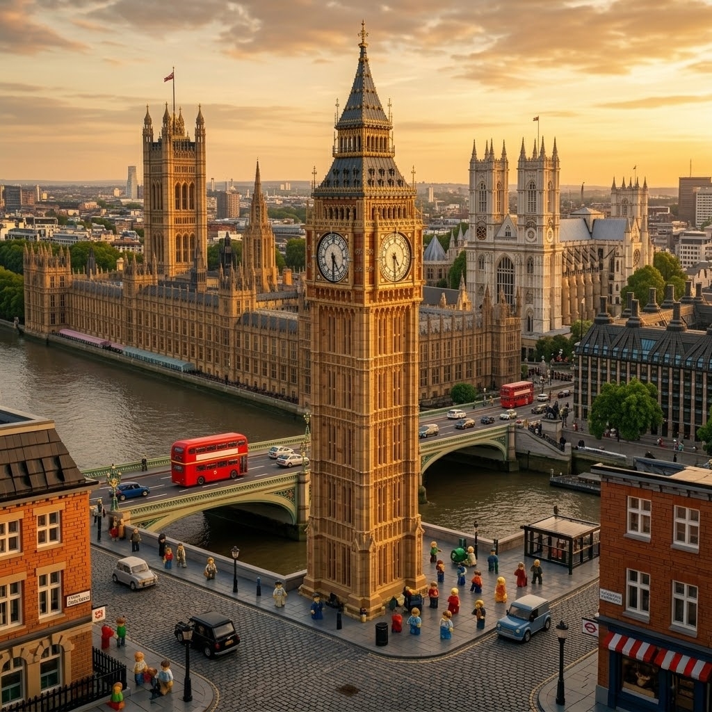 ai brick architecture landmarks