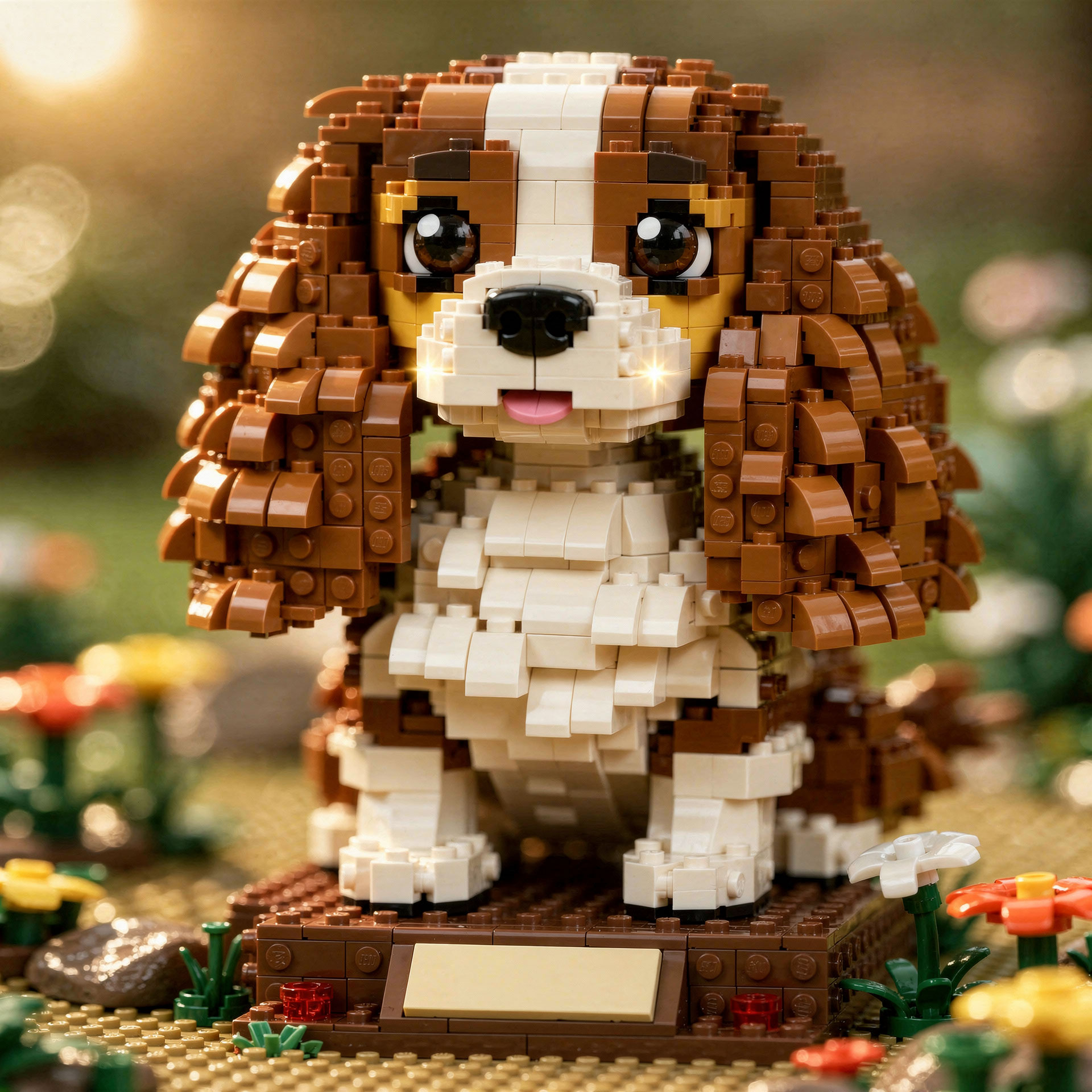 ai brick wildlife art