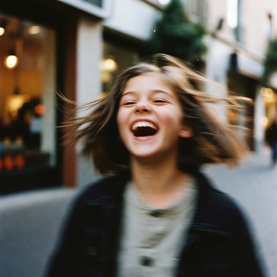 ai cinematic candid moment shot