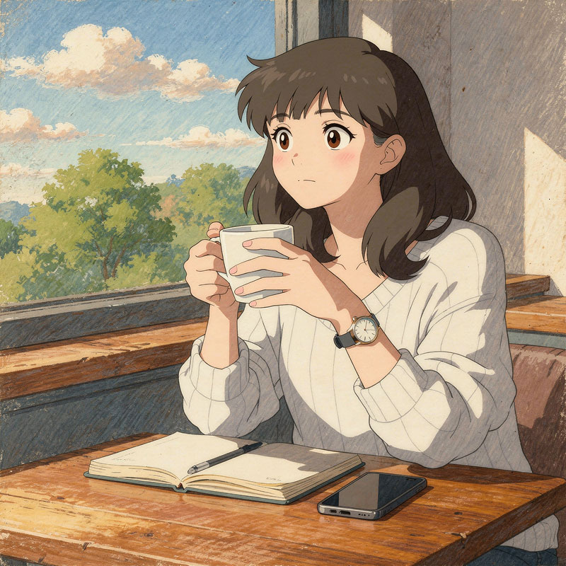 ai ghibli style portrait