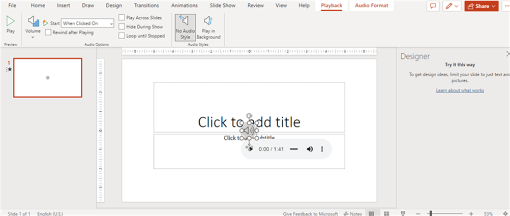 reproduzir o vídeo no PowerPoint