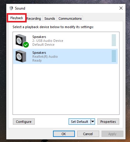 defina o dispositivo hdmi como dispositivo padrão-1