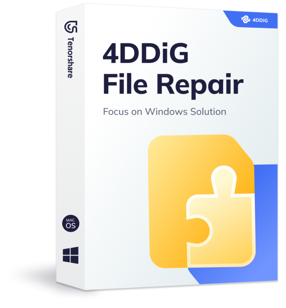 4DDiG - Video/Photo Repair