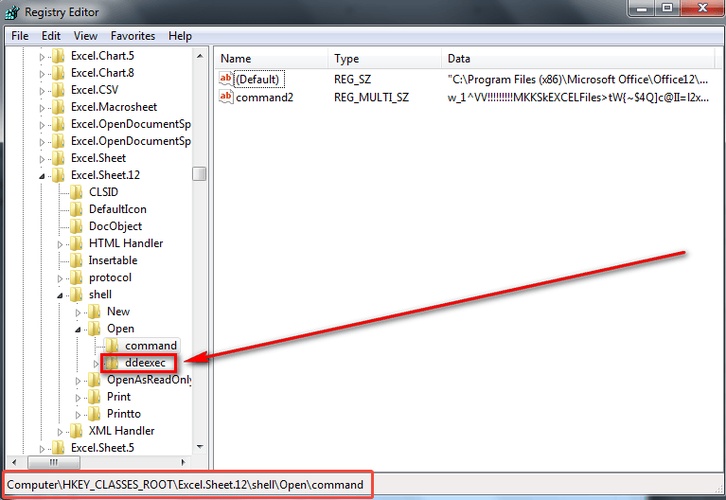 disable dde to fix excel crashing on mapped drive