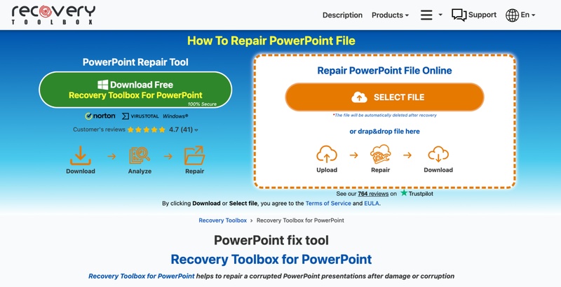 recovery toolbox for powerpoint