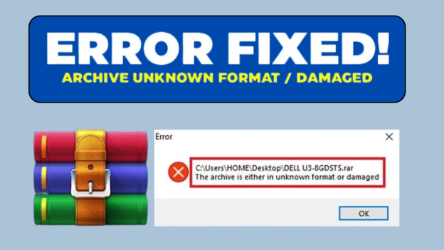 winrar the archive is corrupted
