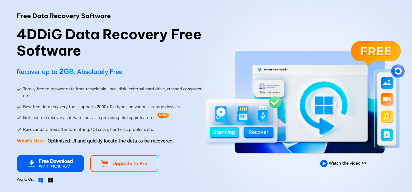4ddig best free data recovery software