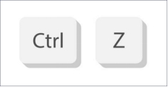 ctrl z
