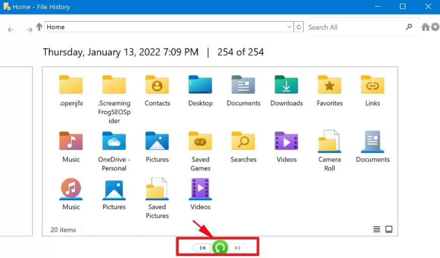 enter the needed commands
