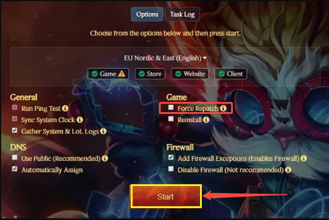 hextech repair tool repair lol installation using hextech repair tool