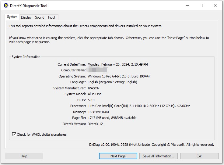 update microsoft directx to fix xinput1_3.dll not found-2
