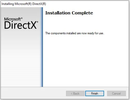 atualizar microsoft directx para corrigir d3dcompiler_43.dll não foi encontrado - 2