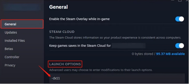 modificar las opciones de lanzamiento de la barra de liars