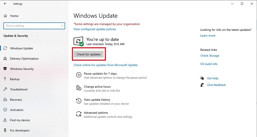 atualizar windows para corrigir VCRUNTIME140.dll não foi encontrado