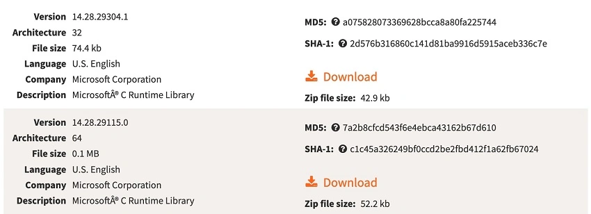 download msvcp140 dll