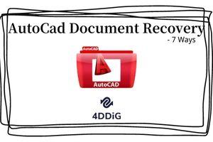 2023 How to Recover Lost Unsaved Corrupted AutoCAD Files