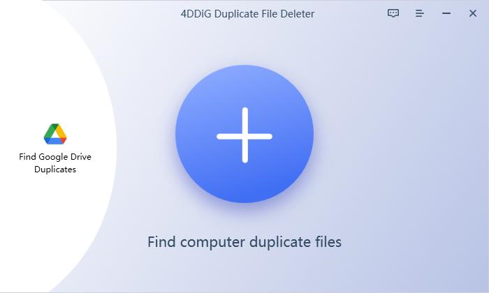 4DDiG Duplicate File Deleter interface