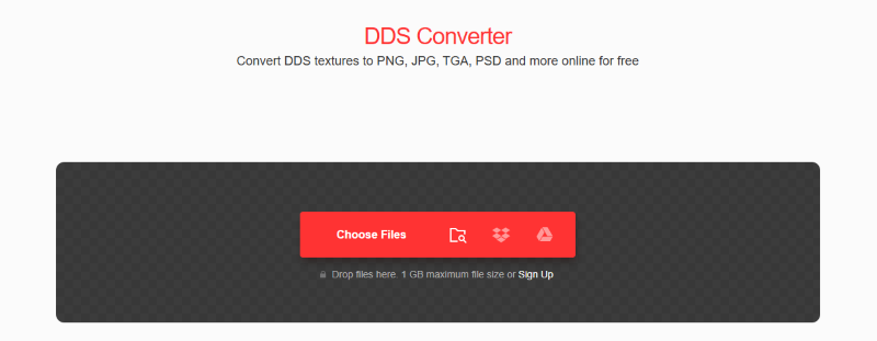 how to convert dds files