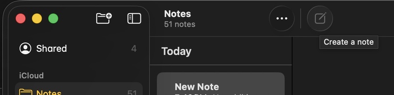 make a txt file using apple notes
